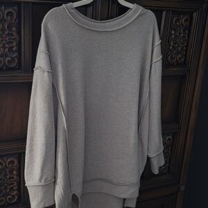 Light Tan Sweater, Zenana 1X/2X Fall, Layering Friendly